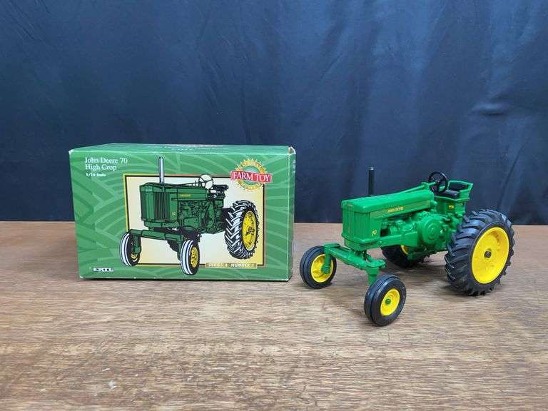 1/16 John Deere 70 Hi-Crop 2000 NFTM NIB Ertl image