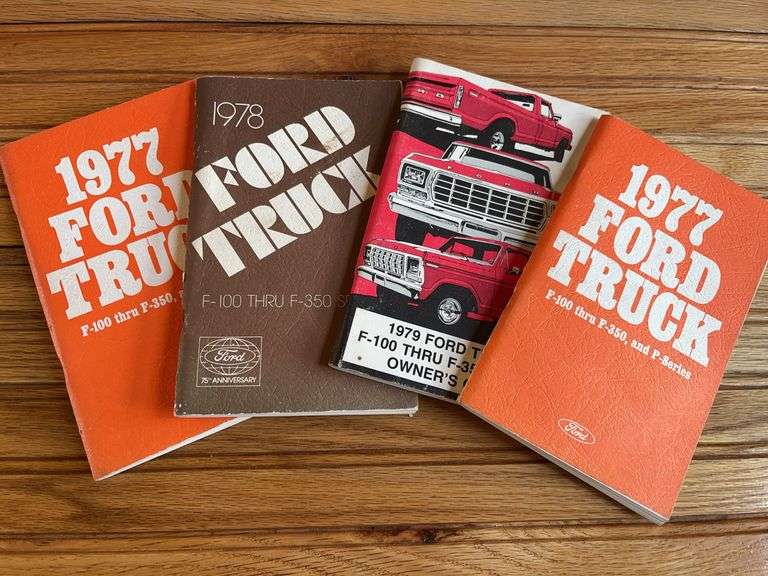 (4) Ford Truck Owners Manuals image