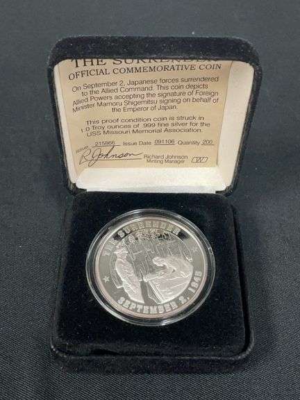 World War II Surrender Commemorative image