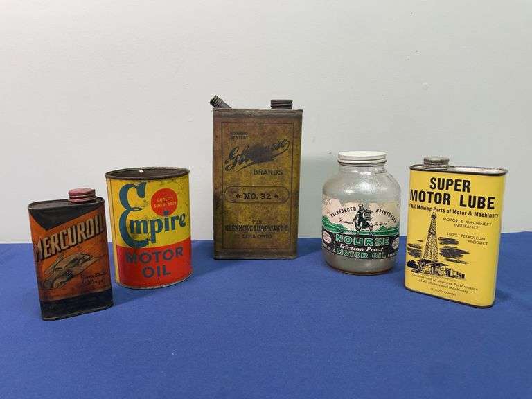(5) Oil Cans image