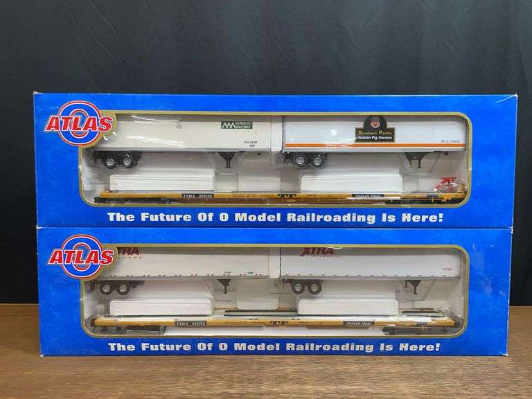 (2) O Scale Rail Cars NIB Atlas image