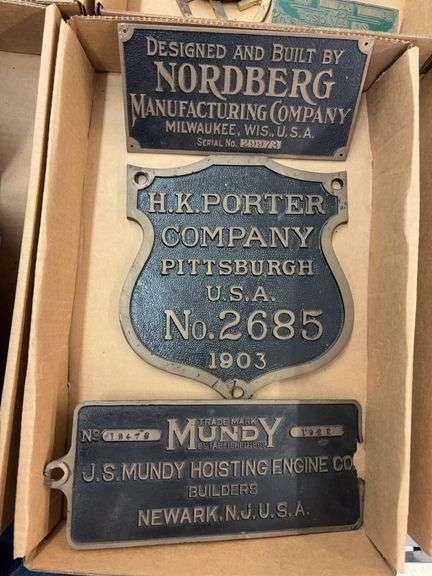 (3) Engine Company Name Plates image