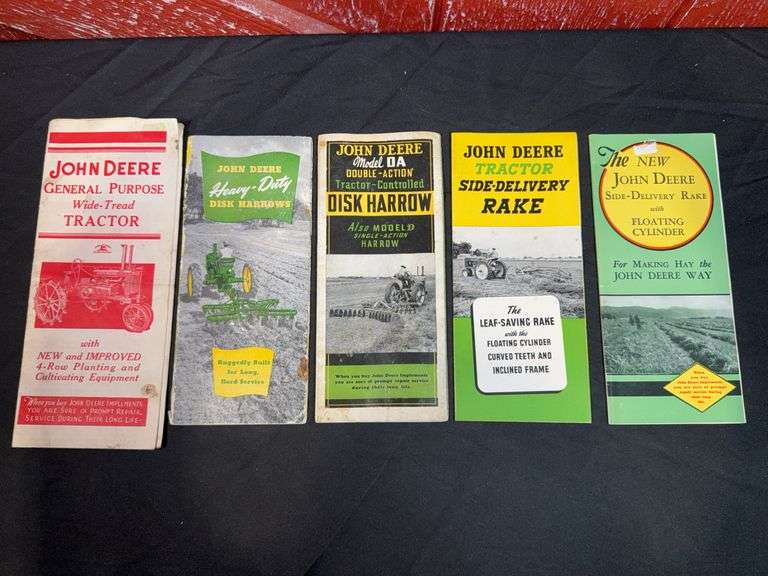 (5) John Deere Sales Literature image