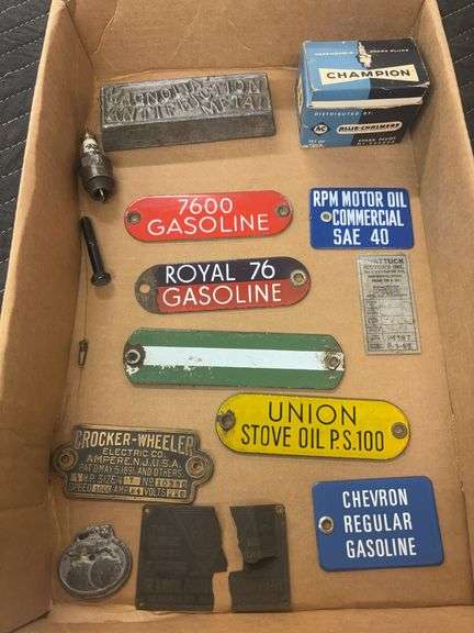 Miscellaneous Plates and Spark Plugs image
