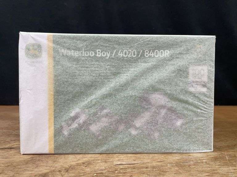 1/64 John Deere Waterloo Boy, 4020, 8400R 100 Year Silver Set NIB Ertl image