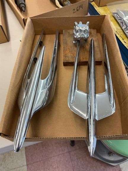 (2) Lincoln and (1) Mack Hood Ornaments image