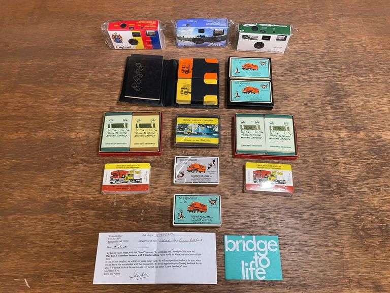 (12) Trucking Playing Cards + Cameras image