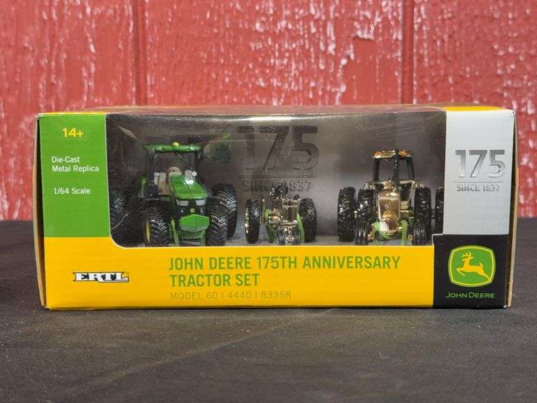 1/64 John Deere 175th Anniversary Set NIB Ertl image