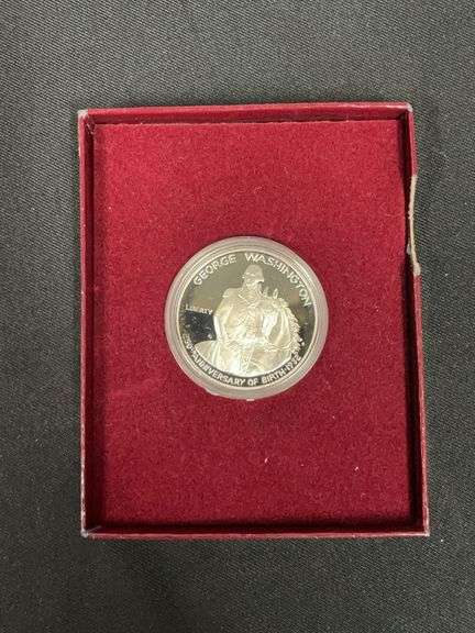 George Washington Commemorative 90% Silver Half Dollar image