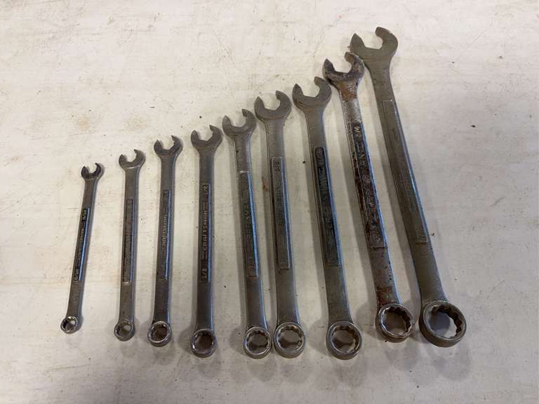 (9) Craftsman Combo Speed Wrenches (3/8”-7/8”) image