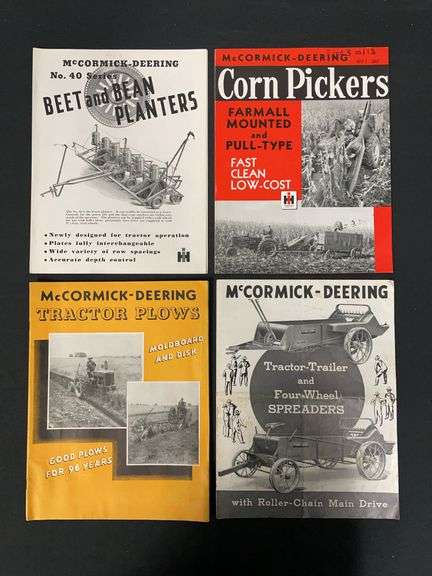 (4) McCormick-Deering Sales Literature image