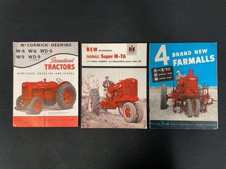 (3) IH Tractor Sales Literature image