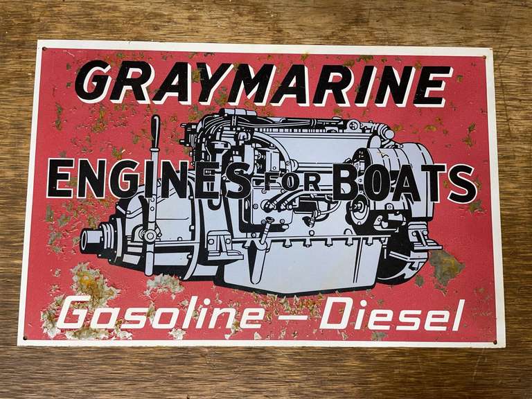 Graymarine Engines SST Sign image