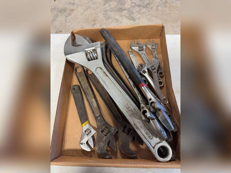 (13) Assorted Crescent Wrenches image
