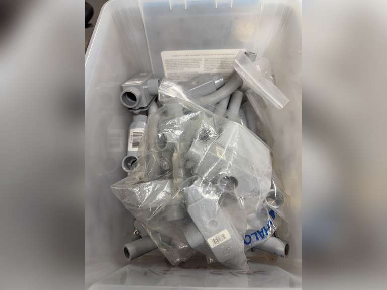 Assorted 1/2” Electrical PVC, etc. image
