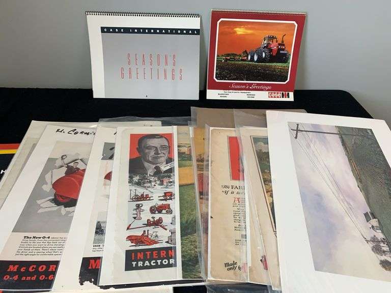 IH + Case-IH Calendars, Print, Ads image