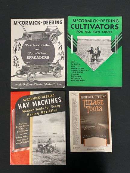 (4) McCormick-Deering Sales Literature image
