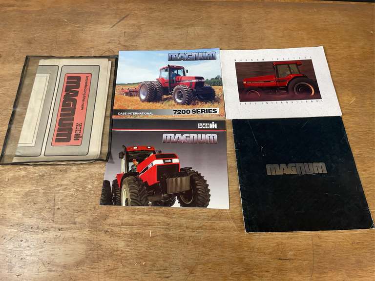 (5) Case-IH Tractor Sales Literature image