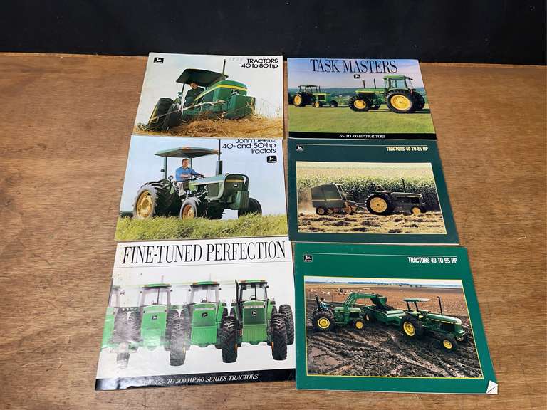 (6) John Deere Tractor Sales Literature image