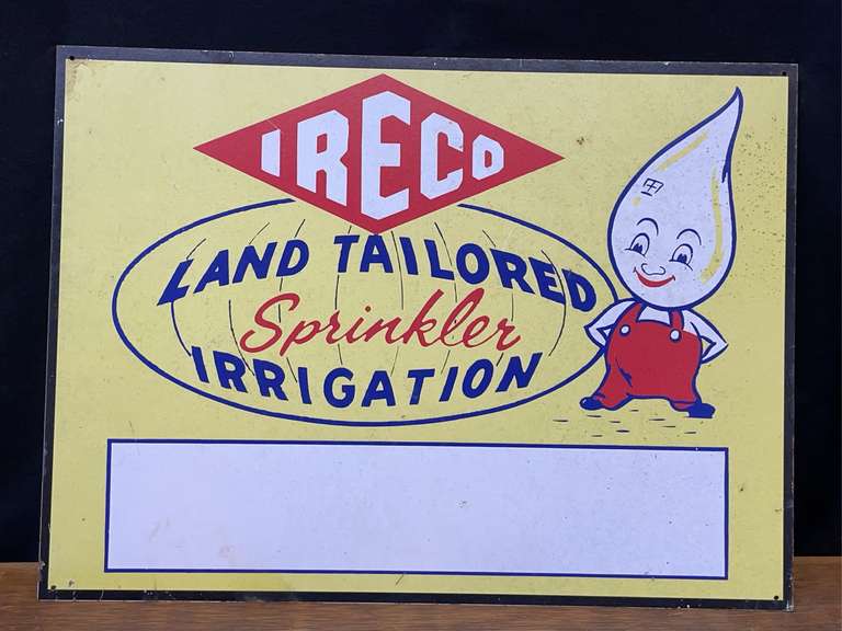 IRECO Land Tailored Sprinkler Irrigation SST Sign image
