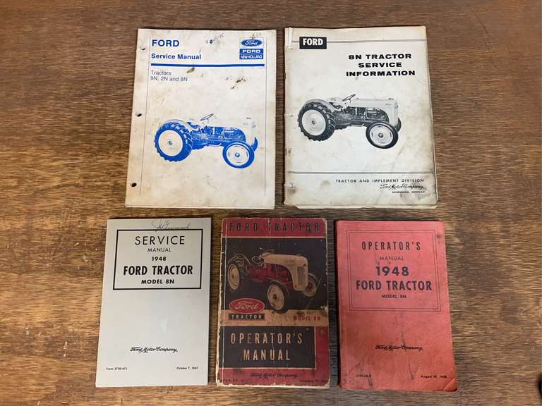 (5) Ford Tractor Manuals image