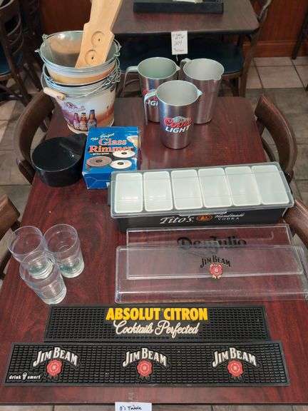 Home Bar Lot - Buckets/Pitchers/Mats image