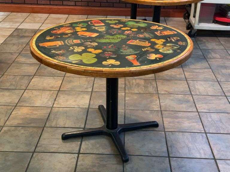 42” W x 30” T Table - Custom Dublin Pub image