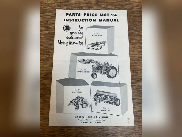 Massey-Harris Reuhl Literature image