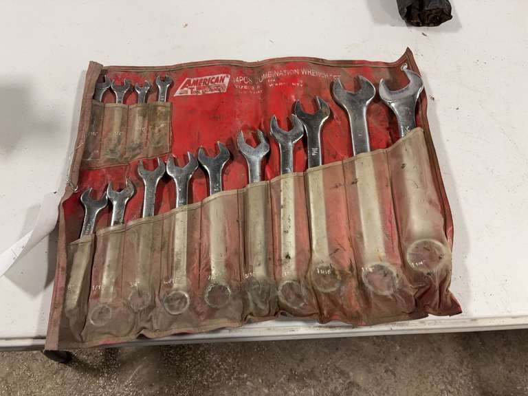 3/8"- 1-1/4 Wrench Set in Roll image