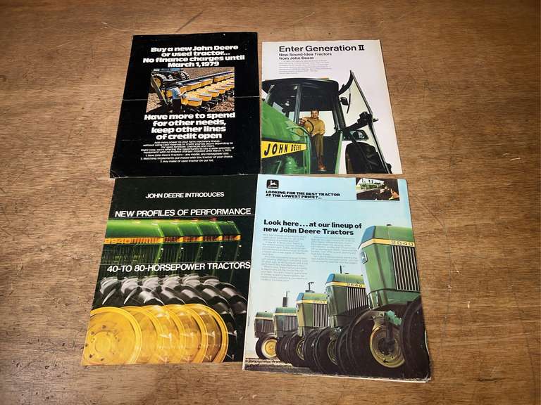 (4) John Deere Sales Literature image