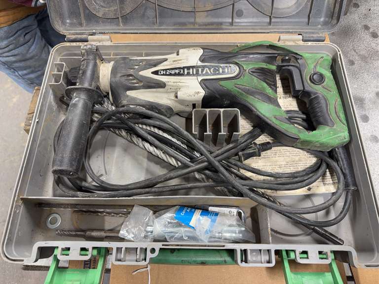 Hitachi Hammer Drill w/ Bits image