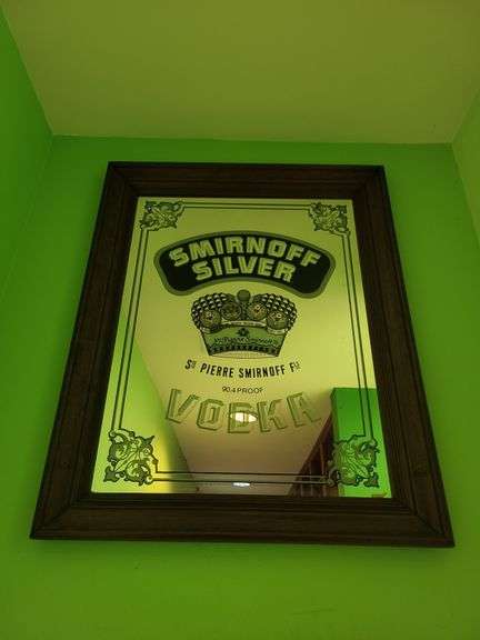 Smirnof Mirror Sign image