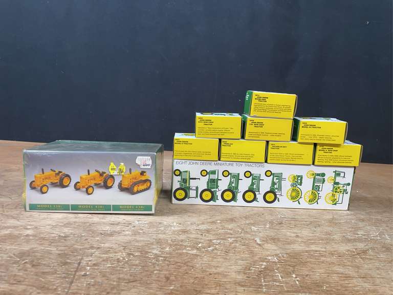 (2) 1/64 John Deere Tractor Sets NIB Ertl image
