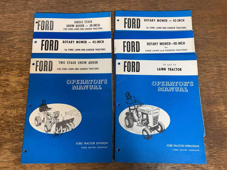 (6) Ford L&G Manuals image