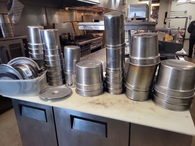 Large Lot Assorted Stainless warmers image