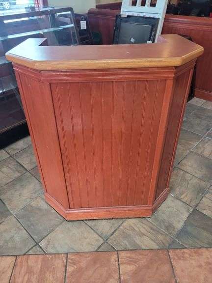 38" W x 40" T x 24" D... Hostess Stand image