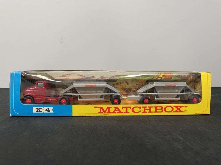Fruehauf Hopper Train Semi NIB Matchbox image