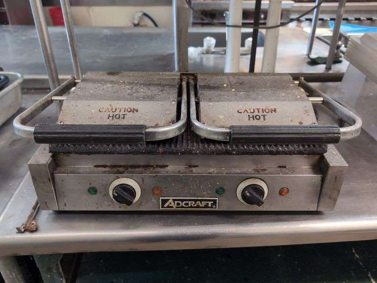 Adcraft Panini Press - Commercial image