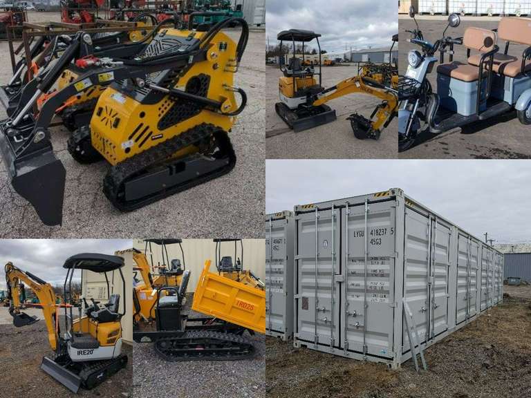 Winter Sale #1 - North Dirksen Supply - Mini Excavators, Loaders ,Electric Golf Carts, and Massage Chairs image