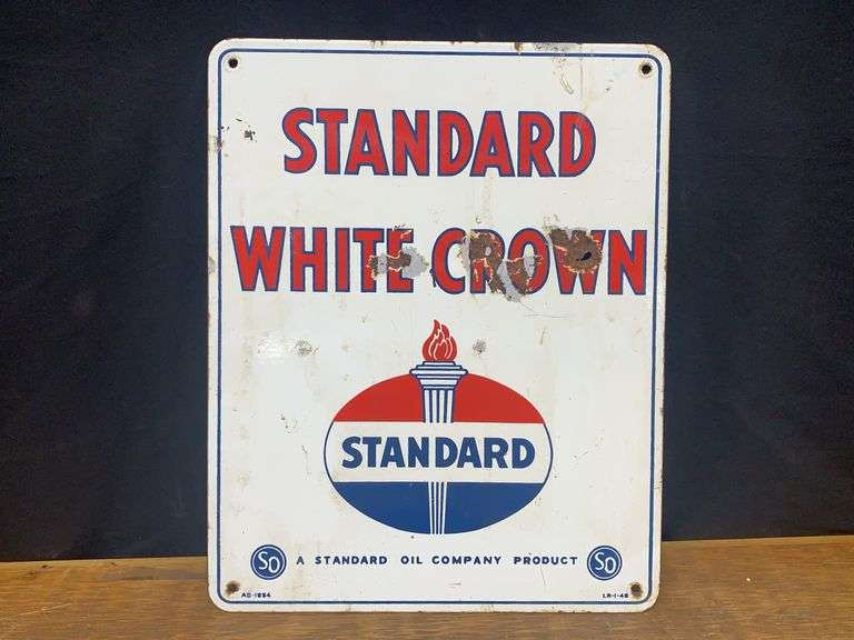 Standard White Crown SSP Sign image