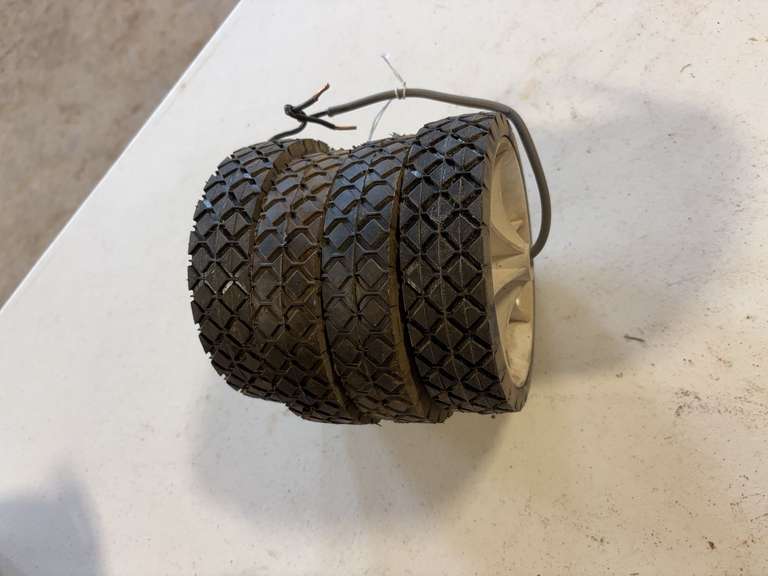 4 solid push mower tires image