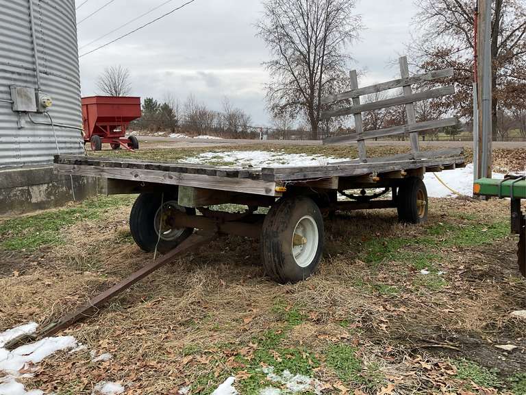 Hay Wagon w/ John Deere Running Gear image
