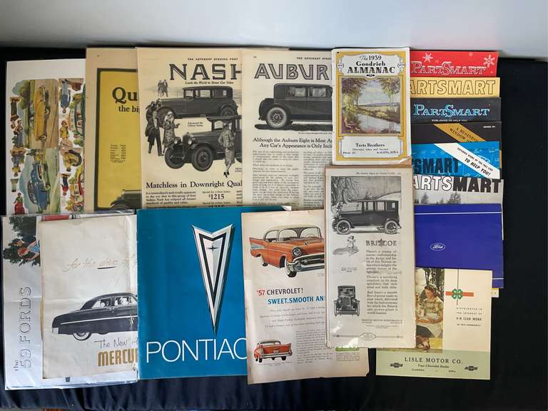 Automotive Literature Lot image