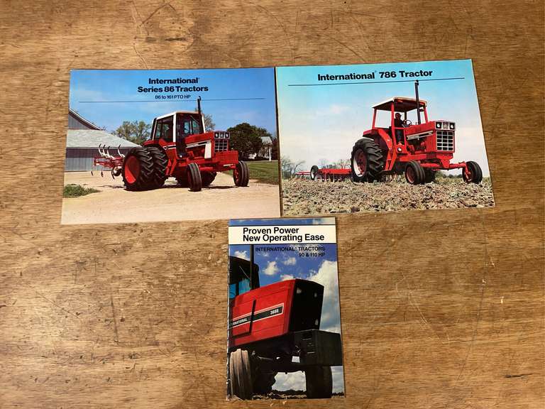 (3) IH Tractor Sales Literature image
