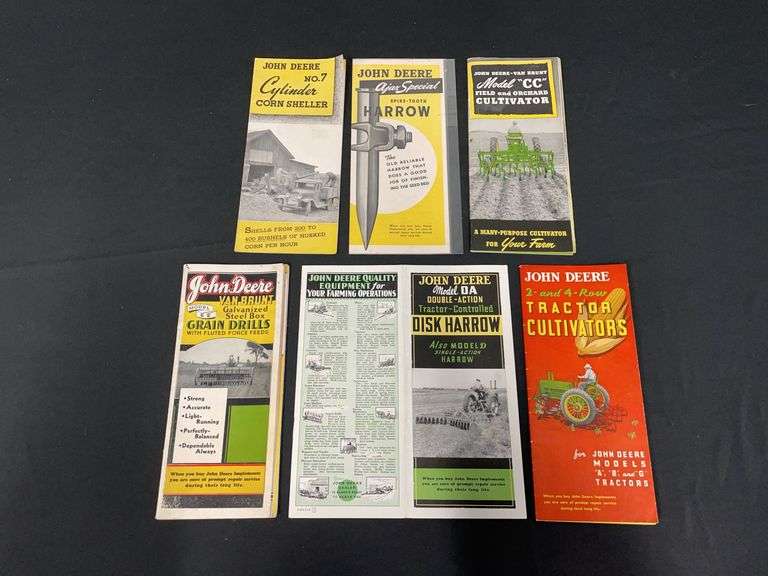 (6) John Deere Sales Literature image
