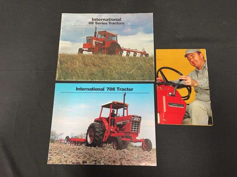 (3) IH Tractor Sales Literature image