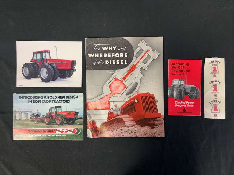 (5) IH Sales Literature and Stickers image