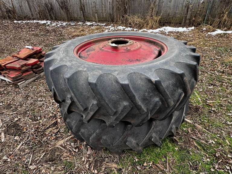 (2)-B.F. Goodrich 18.4-38 Tires with Rims image