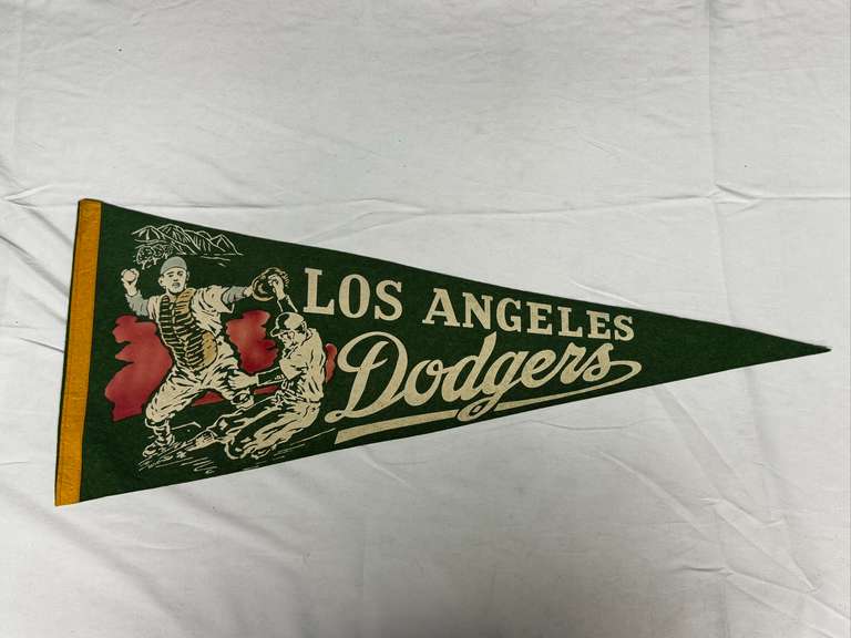 Vintage Los Angeles Dodgers Felt Pennant image