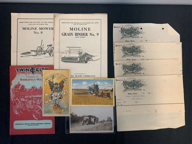 Moline, Twin-City, Caterpillar Literature image